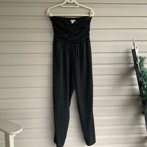 BOG Collection Strapless Jumpsuit - Size Large